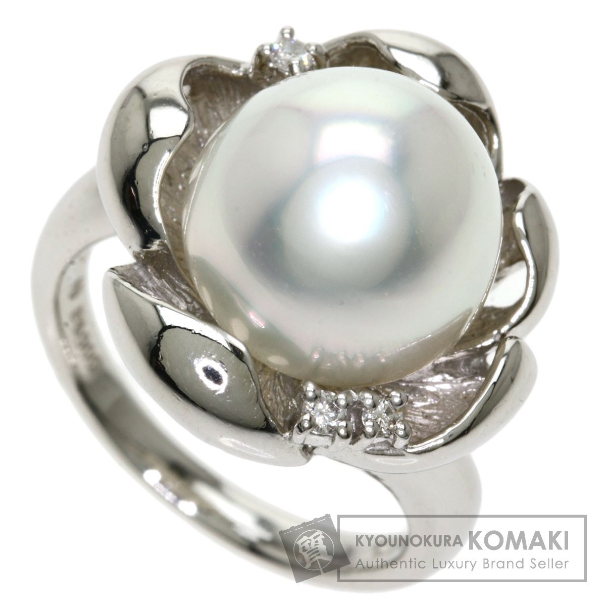 TASAKI タサキ 南洋白蝶パール 真珠 ダイヤモンド リング・指輪