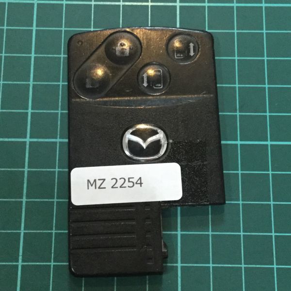 MZ 2254 ランプ点灯マツダ 純正 キーレス スマートキー カード ビアンテ スライド 海外最新 値引 MPV 等 プレマシー 4B