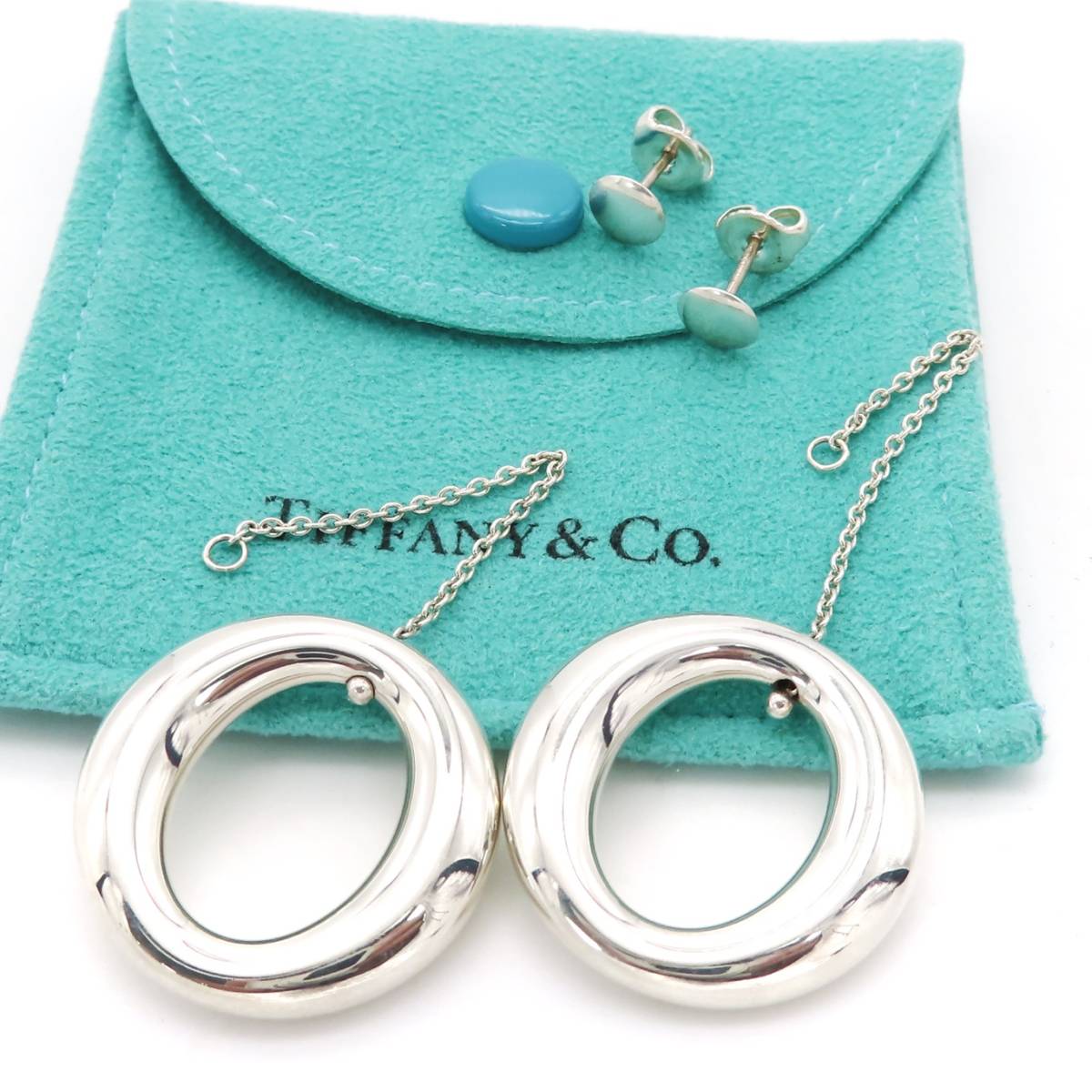 美しい TIFFANY&Co. L 極美品 アクセサリー L セビアナ Ag925 希少