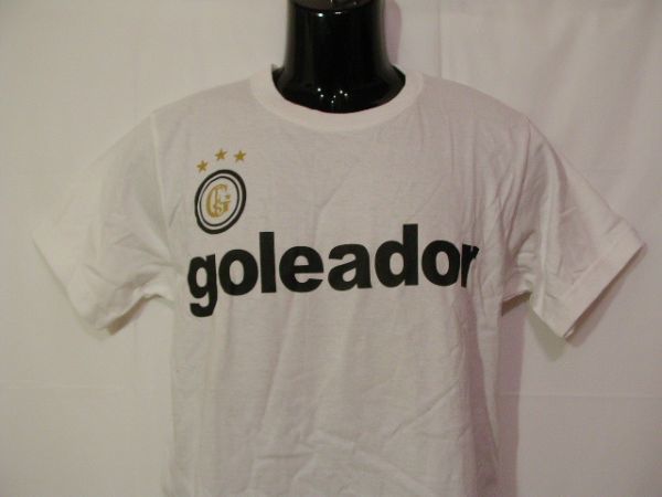 sue910 新品 goleador ゴレアドール 半袖 Tシャツ ホワイト ■ 前後 ロゴプリント ■ クルーネック スポーツ Sサイズ 定価2900円 未使用_画像3