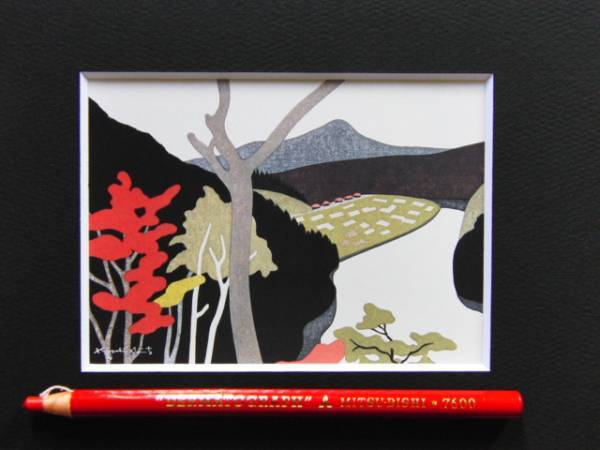 . wistaria Kiyoshi [ autumn . see river ], rare book of paintings in print .., new goods frame attaching free shipping,ami5
