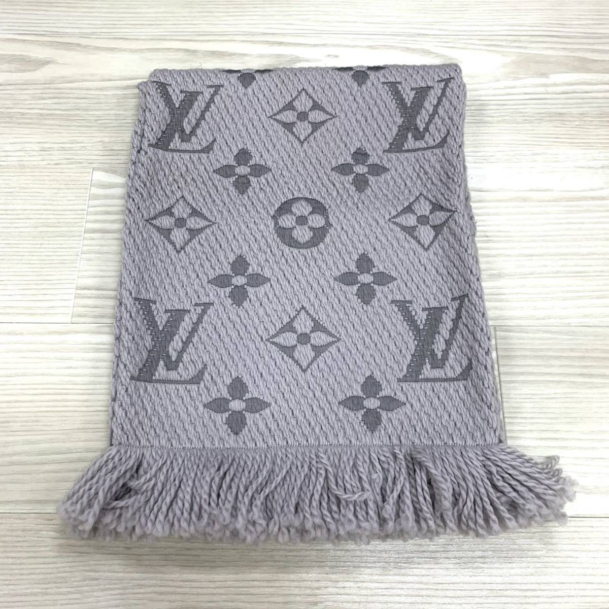 人気特価 ルイヴィトン VUITTON LOUIS 高級 エシャルプ・ロゴマニア ...