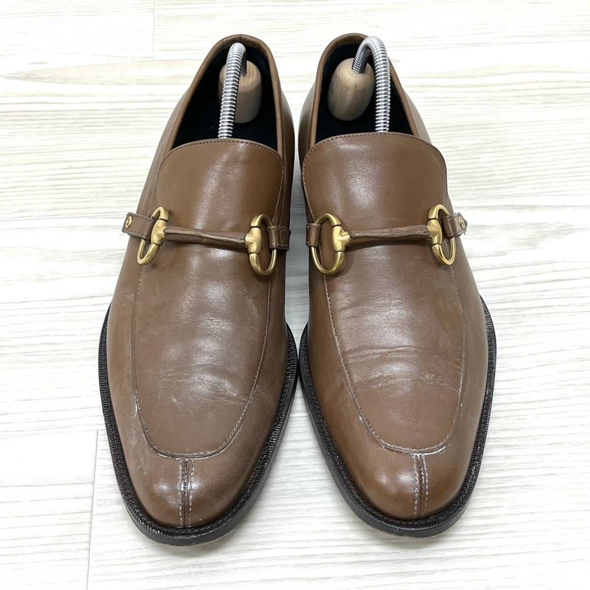 高級 GUCCI グッチ 114418 ホースビット ゴールド金具 レザー 高級 GUCCI グッチ 114418 ホースビット ゴールド金具 レザー