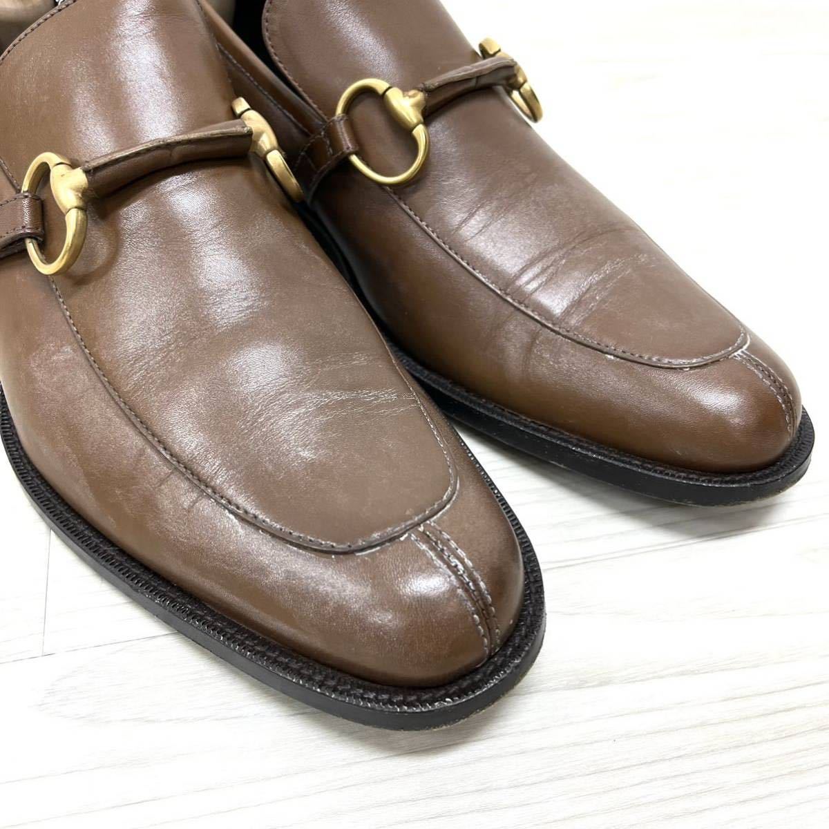 高級 GUCCI グッチ 114418 ホースビット ゴールド金具 レザー 高級 GUCCI グッチ 114418 ホースビット ゴールド金具 レザー