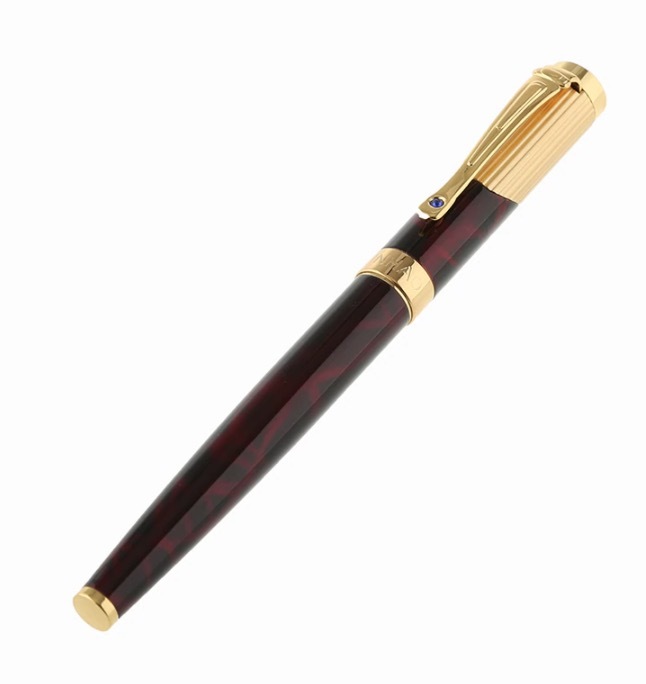 A675　（１本）高級ボールペン　お洒落なボールペン　ゴールドローラーペン　ダイヤモンドクリップ　書きやすい_画像6