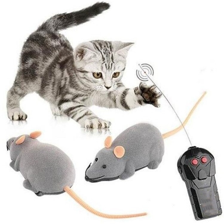  беспроводной игрушка дистанционное управление мышь мышь игра Рождество подарок кошка для A2522