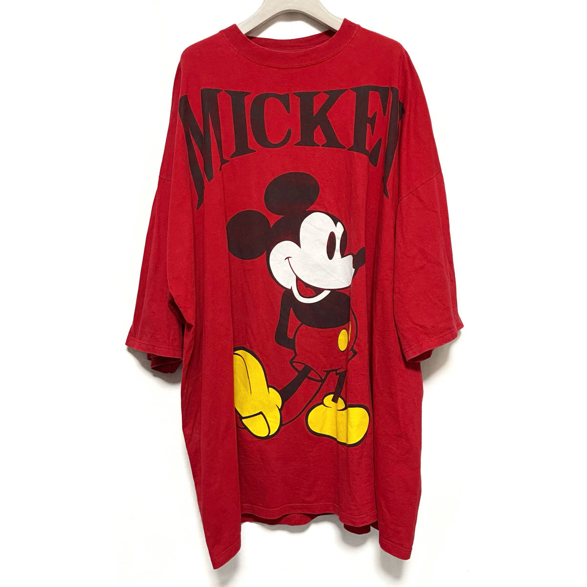 レア】 90's USA製 Disney ミッキー Mickey Tシャツ 超オーバーサイズ