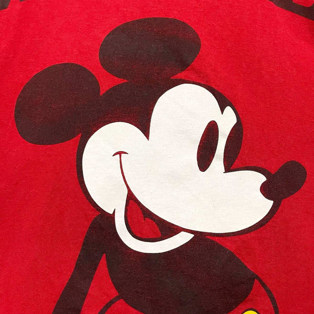 レア】 90's USA製 Disney ミッキー Mickey Tシャツ 超オーバーサイズ