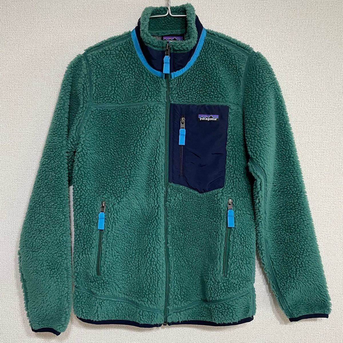 希少 レア Patagonia パタゴニア レトロX ボア ブルゾン 緑 XS-