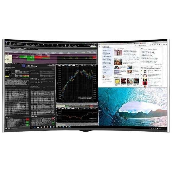 【新品未開封】4K 曲面モニタ 65インチ JN-VC650UHD JAPANNEXT