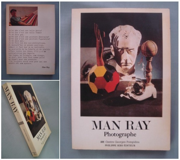 人気ショップ 【仏語版図録】MAN RAY Photographe Pompidou　マン・レイ回顧展 1981-82年パリ ポンピドゥーセンター国立近代美術館 アート写真