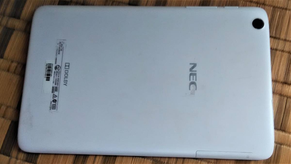 NECTab PC-TE508S1 ホワイト　 ジャンク_画像2