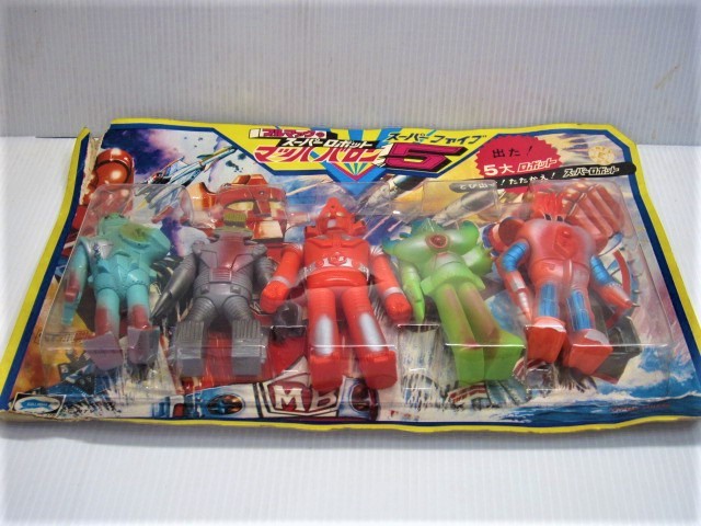  unopened goods!bruma.k made Super Robot Mach Baron super 5 Blister pack 