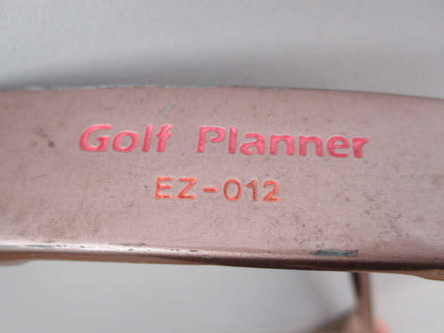 ◆ゴルフクラブ Golf Planner パター◆EZ-012 全長約84㎝ 重量約461g 女性用？ スポーツ レア 稀少 ピンク♪直接引渡H-391023_画像3