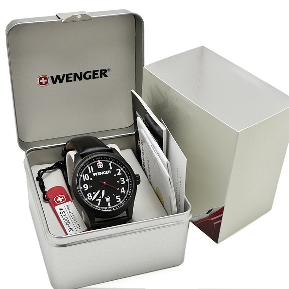 新品 ウェンガー テラグラフ 01.0541.101 ブラック WENGER 腕時計 dik78rsMEFHIUW12-1919 ウェンガー