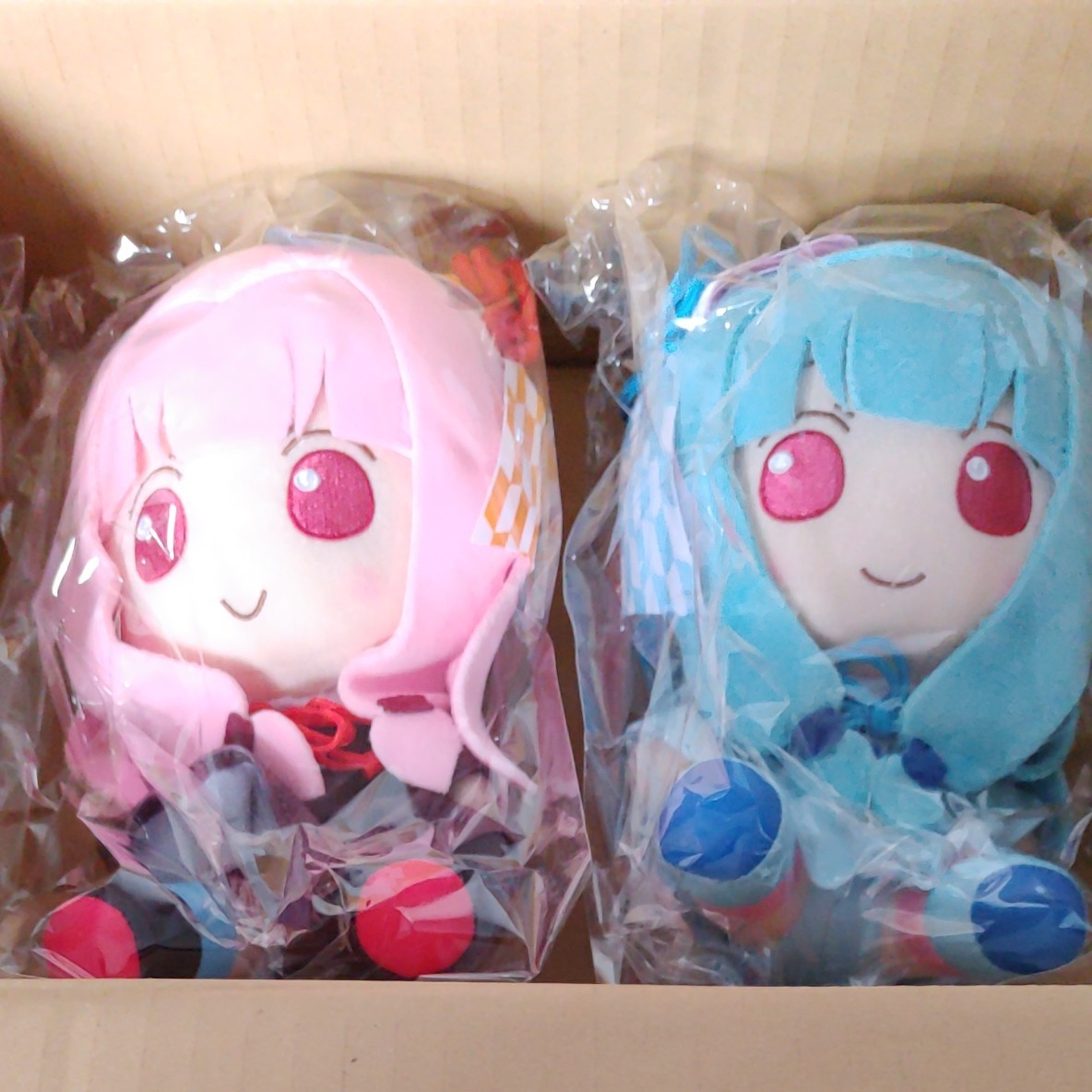 voiceroid ボイスロイド 琴葉茜 琴葉葵 ぬいぐるみ セット AHS voiceroid ボイスロイド 琴葉茜 琴葉葵 ぬいぐるみ セット AHS