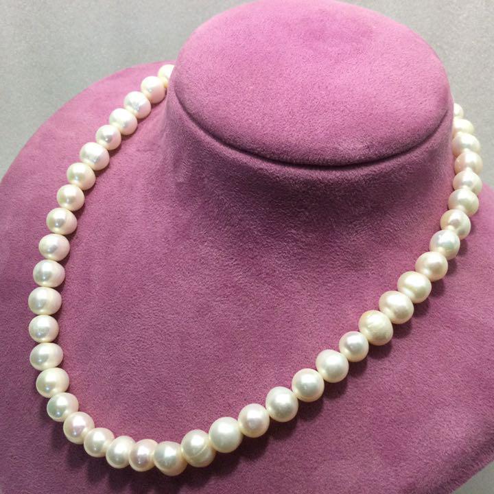 真珠ネックレス8-9mm冠婚葬祭フォーマル/ファッション/日常着用