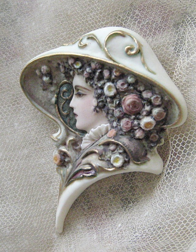  coloring relief picture brooch specification [ mystery. country ... not Alice ] Aquilax work inspection )a-ru Novo -/myu car / antique / rose 