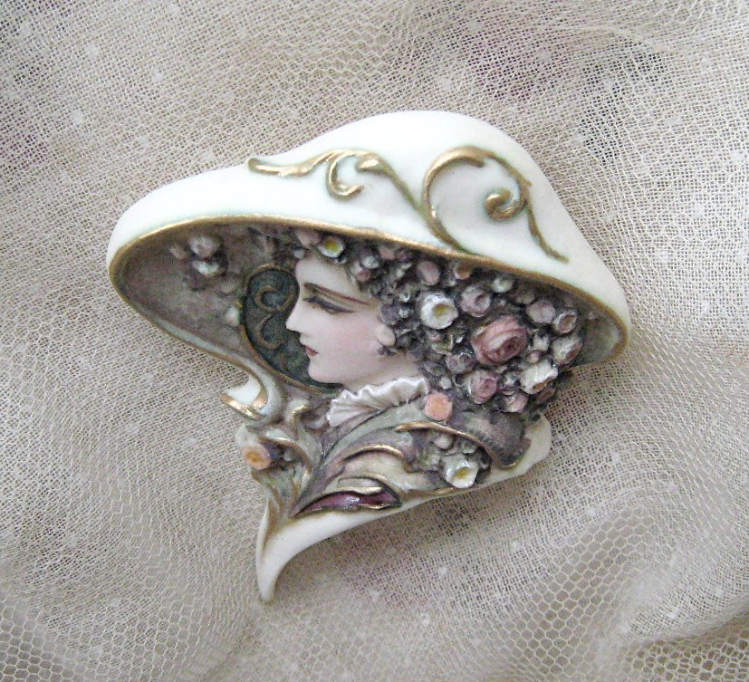  coloring relief picture brooch specification [ mystery. country ... not Alice ] Aquilax work inspection )a-ru Novo -/myu car / antique / rose 