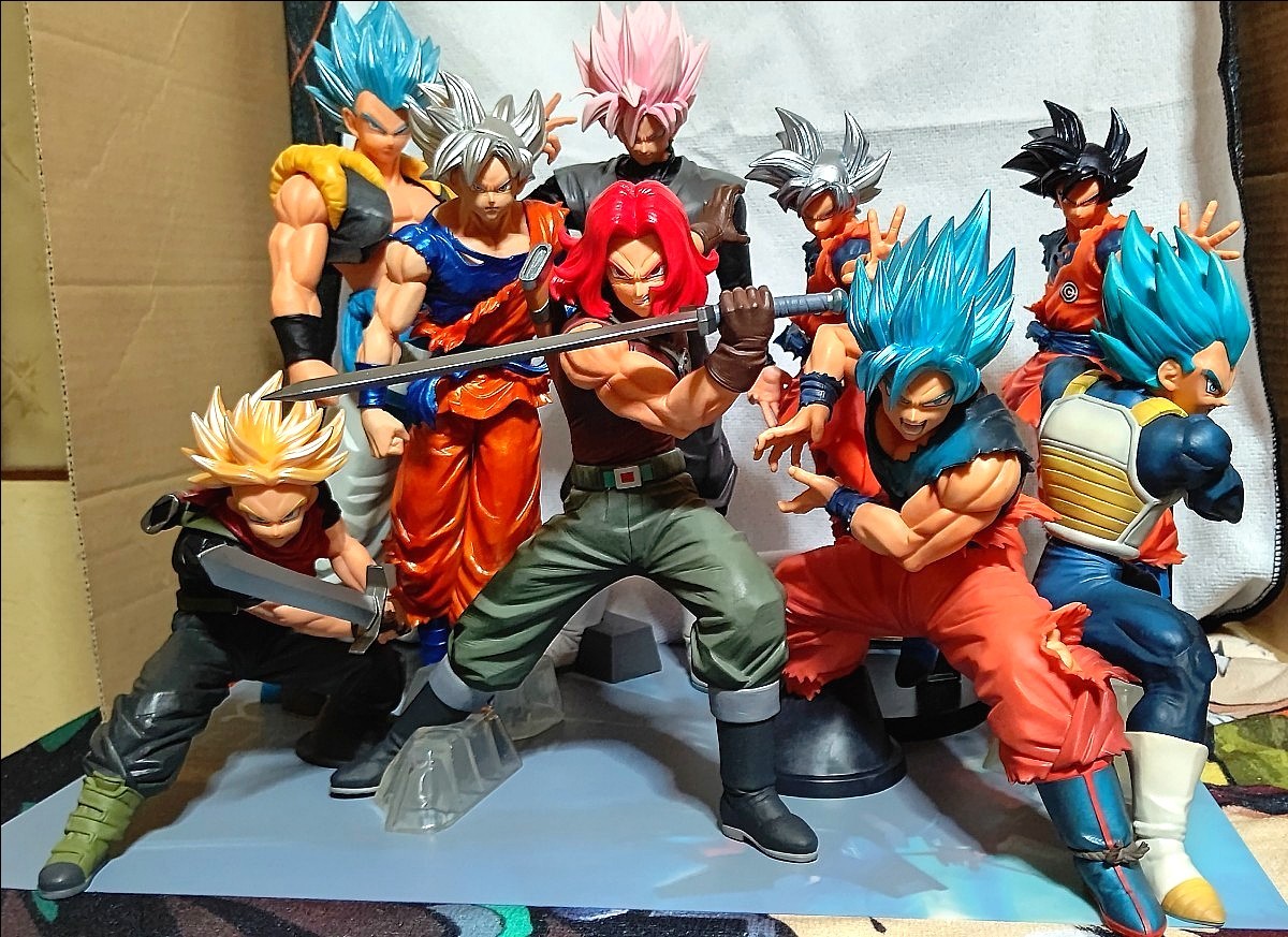 ドラゴンボールフィギュア一番くじプライズ中古品まとめ売り９体