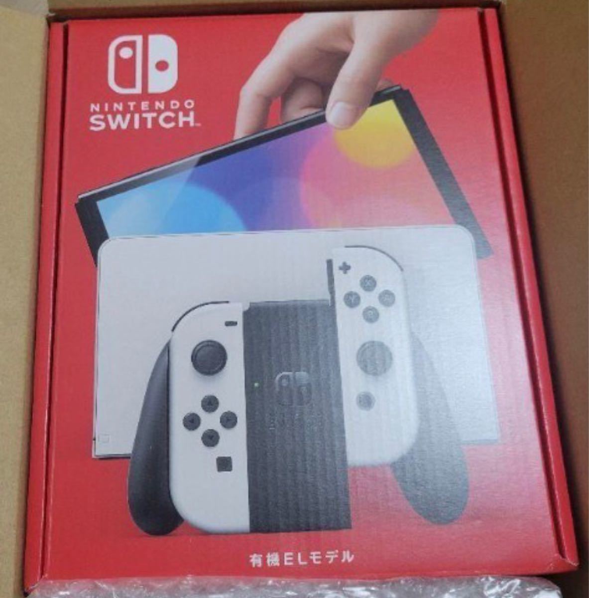 新品・未開封 販売店印あり Nintendo Switch（有機ELモデル） ホワイト