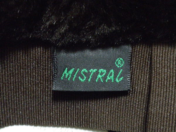 【MISTRAL/キャップ】帽子 耳当て付き フランス製 ミストラル イヤマフ ハリスツイード アウトドア キャンプ_画像6