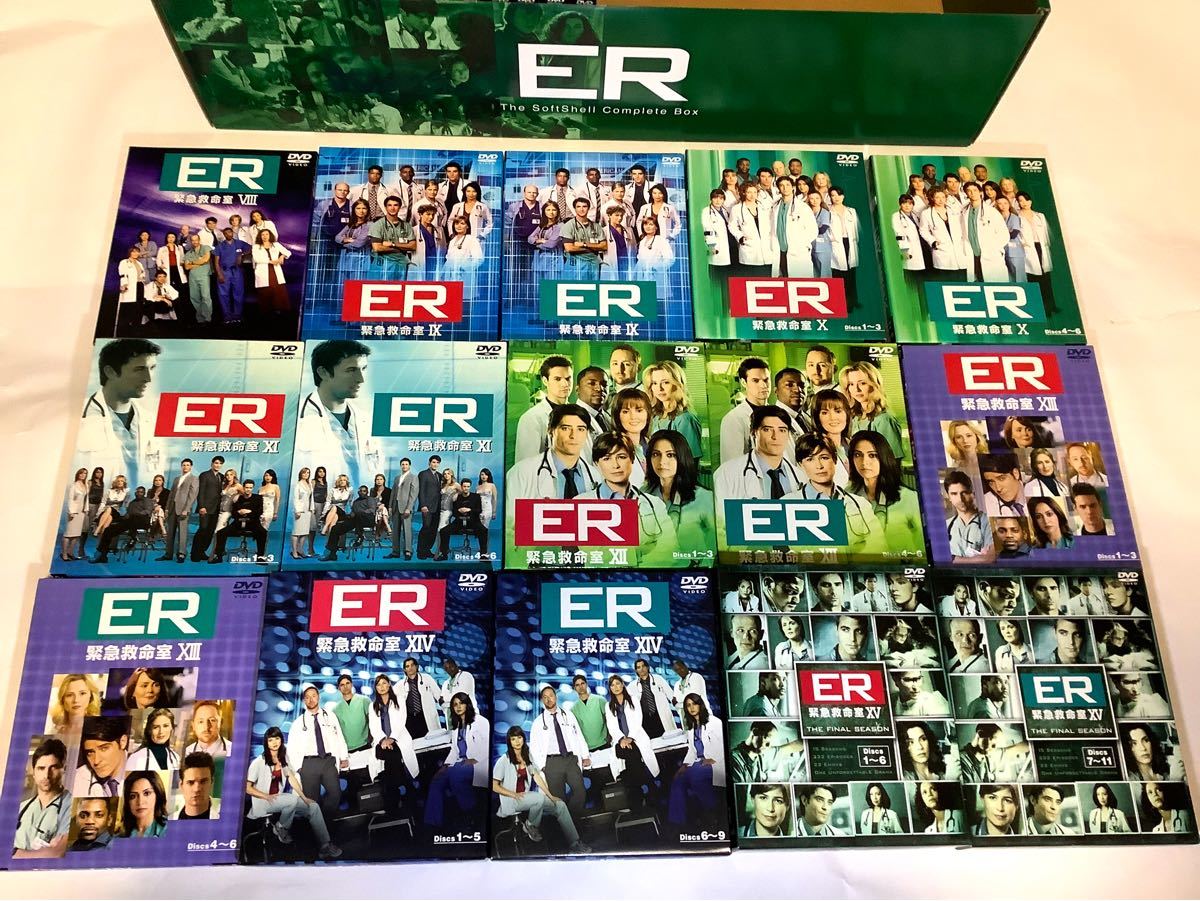 ER 緊急救命室 コンプリート DVD BOX (99枚組) [初回限定生産]
