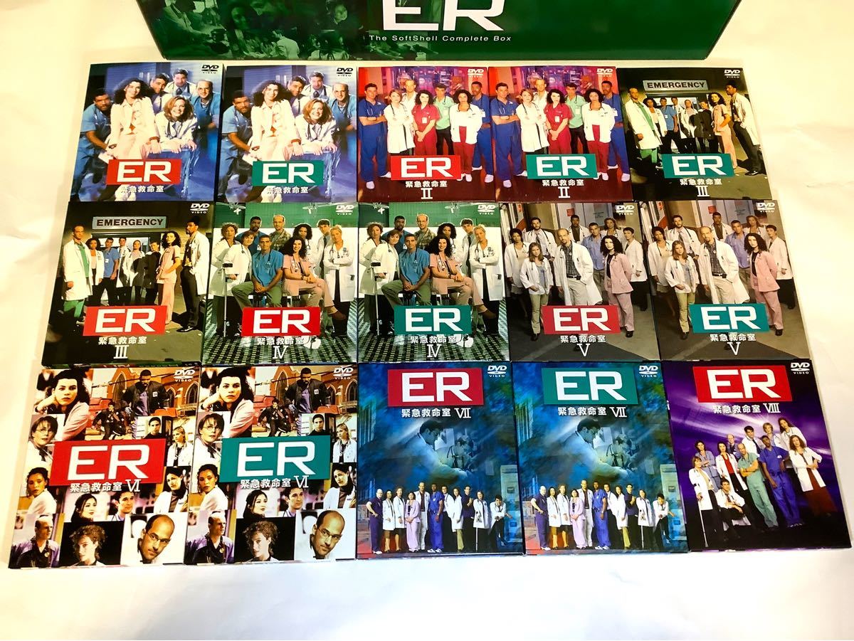 ER 緊急救命室 コンプリート DVD BOX <シーズン1-15> (99枚組) [初回限定生産]