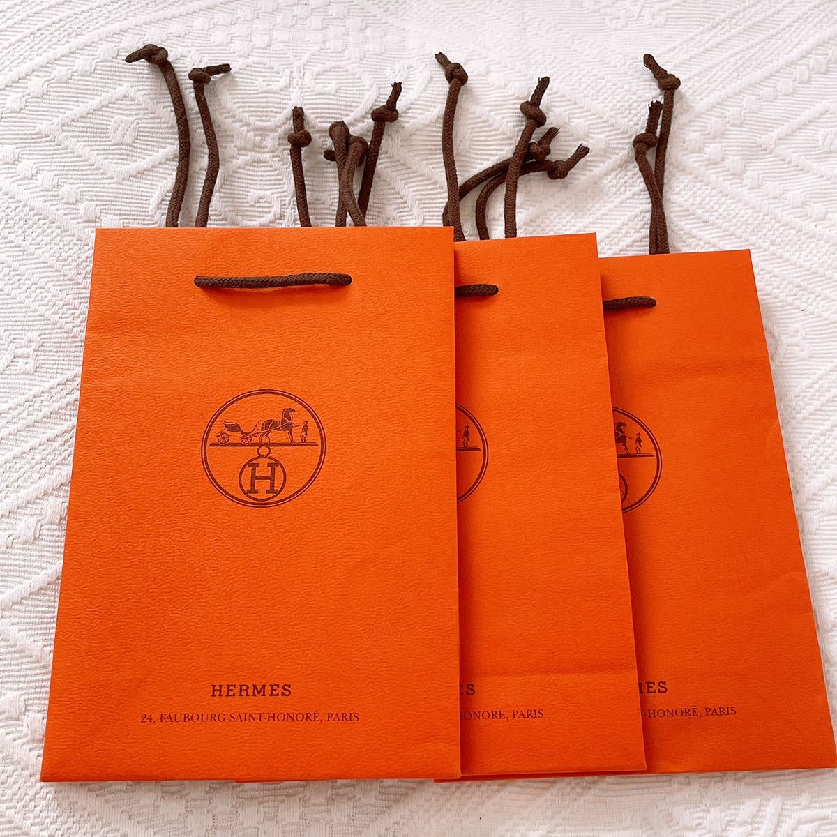 冬バーゲン☆】 エルメス HERMES 紙袋 セット ショップ袋 ショッパー
