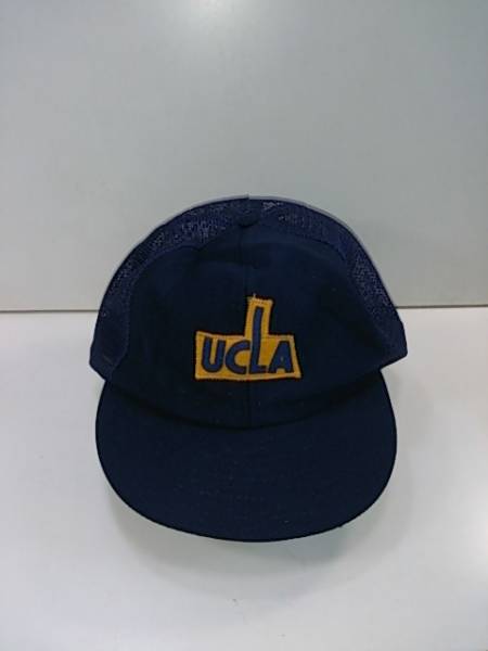 UCLA　 '70年代生産USA製　新品デッド 「帽子キャップ」 紺　Ssize　N-9a_70年代 [UCLA] CAP 程度状態概ね良好