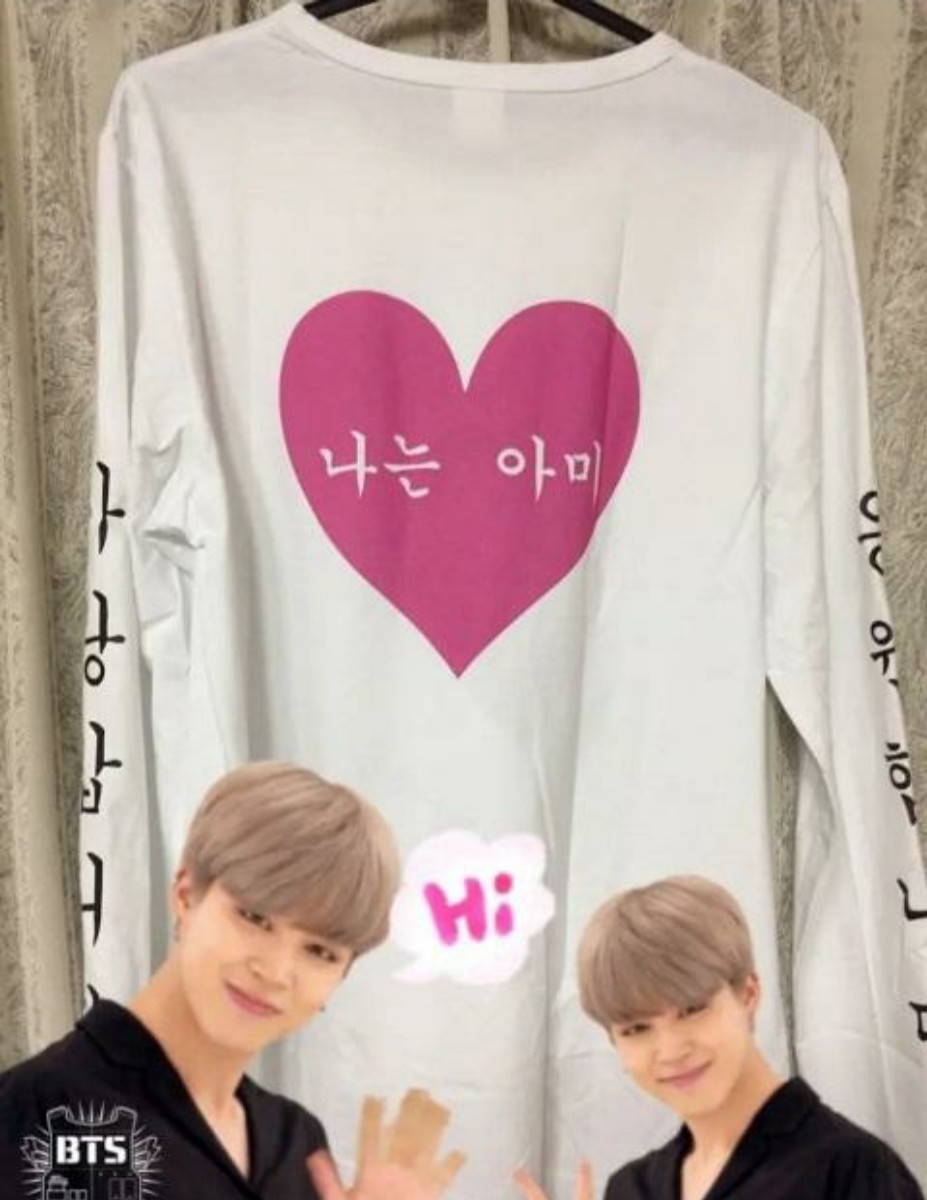 早割クーポン！ 新品 sサイズ クオズ テテ JIMIN ジミン 長袖Tシャツ BTS アイドルグッズ