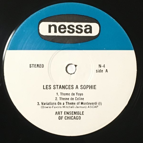 Art Ensemble Of Chicago - Les Stances A Sophie - Nessa ■_画像2