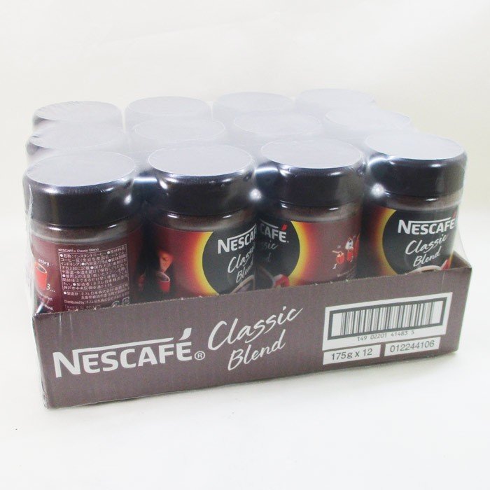 Nescafe Classic Instant Coffee 175GX12 Это включено ОК