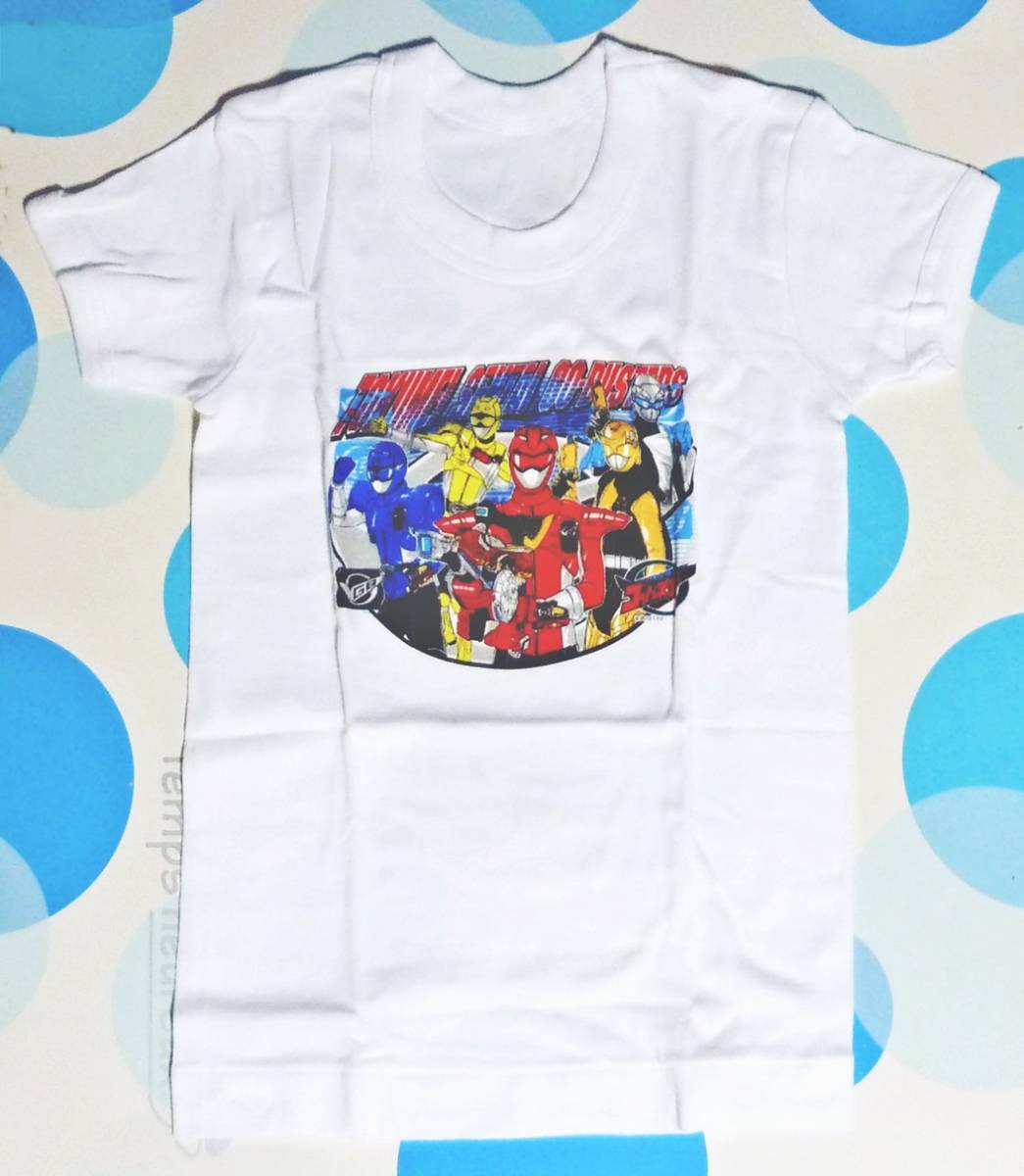 未使用品★ゴーバスターズの半袖下著(インナーＴシャツ)?白★サイズ110