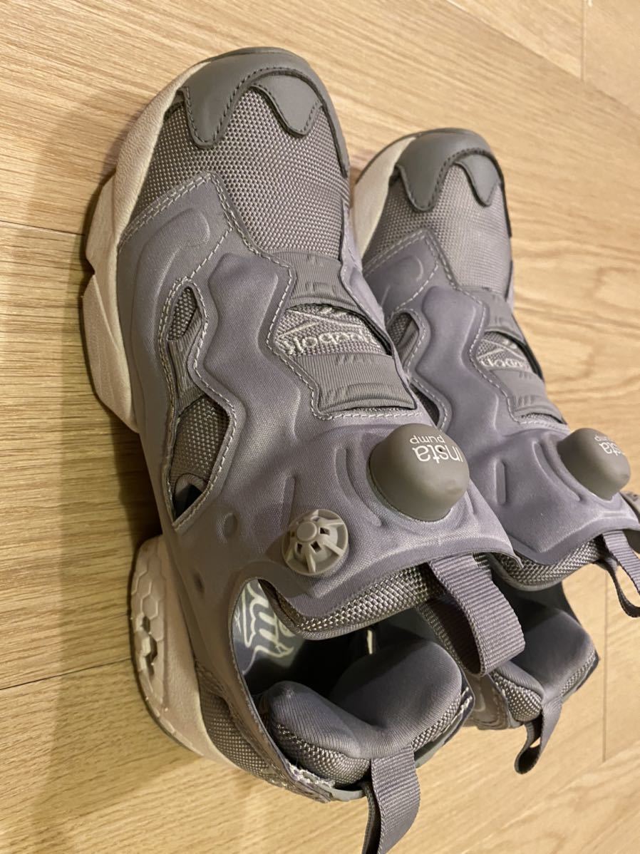 Reebok リーボック インスタポンプフューリー PUMP FURY グレー　USA5 23.5cm レディース　スニーカー　スリッポン_画像2