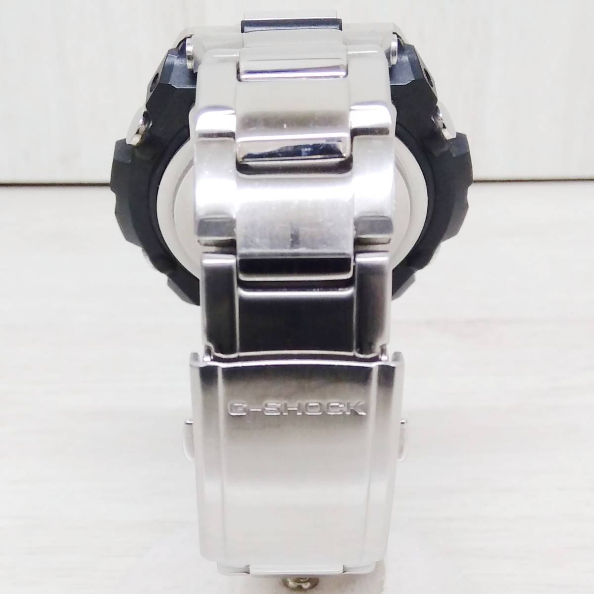 定期購入 CASIO カシオ G-SHOCK ジーショック G-STEEL Gスチール GST-W110D 電波ソーラー メンズ 腕時計 付属品無し