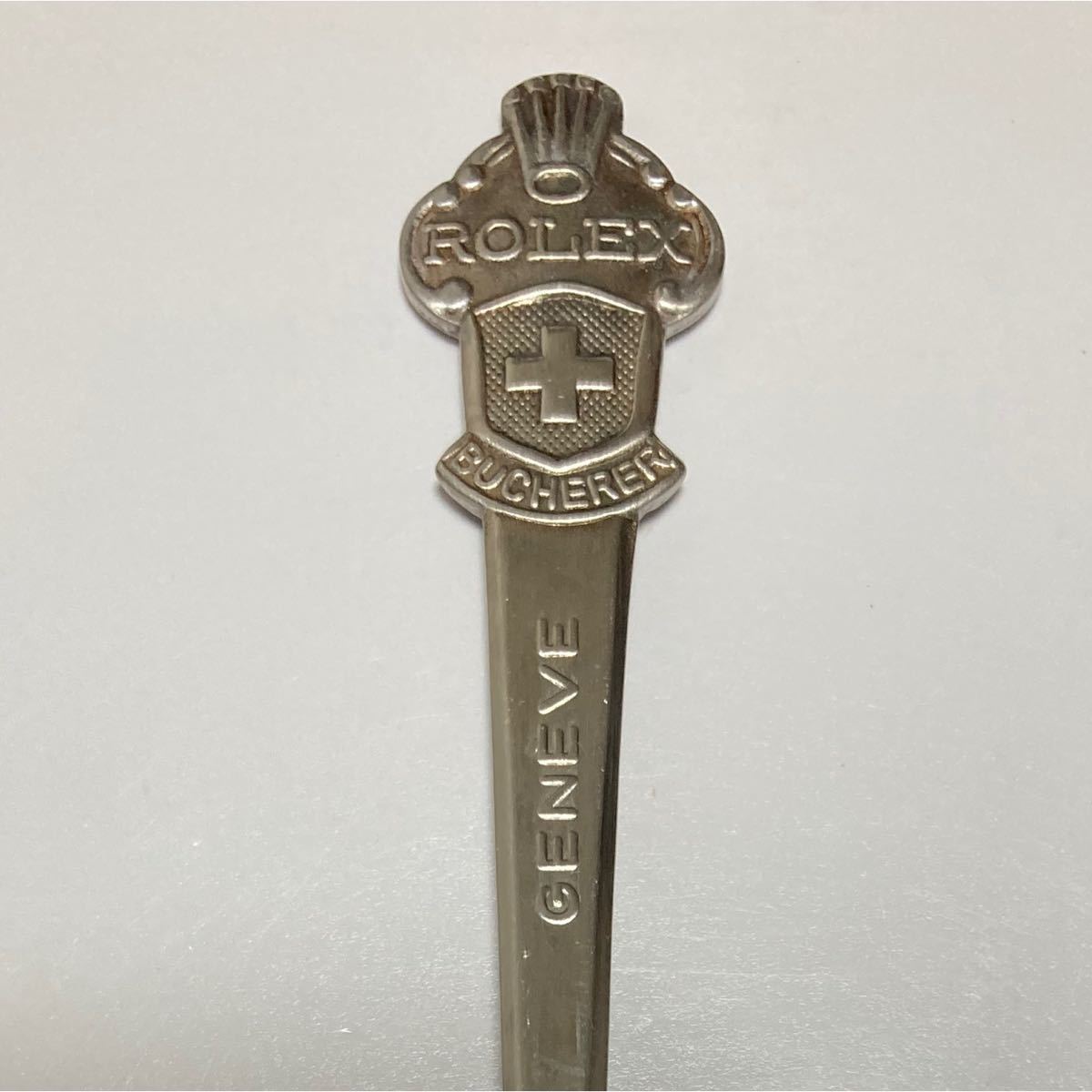 ROLEX スプーン ロレックス ジュネーブ記念 BUCHERER 非売品 ROLEX スプーン ロレックス ジュネーブ記念 BUCHERER 非売品