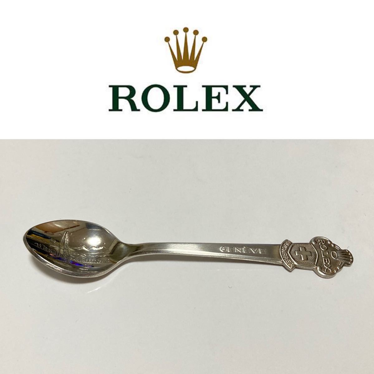 ROLEX スプーン ロレックス ジュネーブ記念 BUCHERER 非売品 ROLEX スプーン ロレックス ジュネーブ記念 BUCHERER 非売品