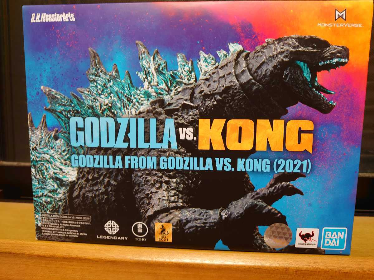 ★ 未開封　S.H.モンスターアーツ GODZILLA FROM GODZILLA VS. KONG(2021) S.H.MonsterArts　ゴジラ2021_画像1