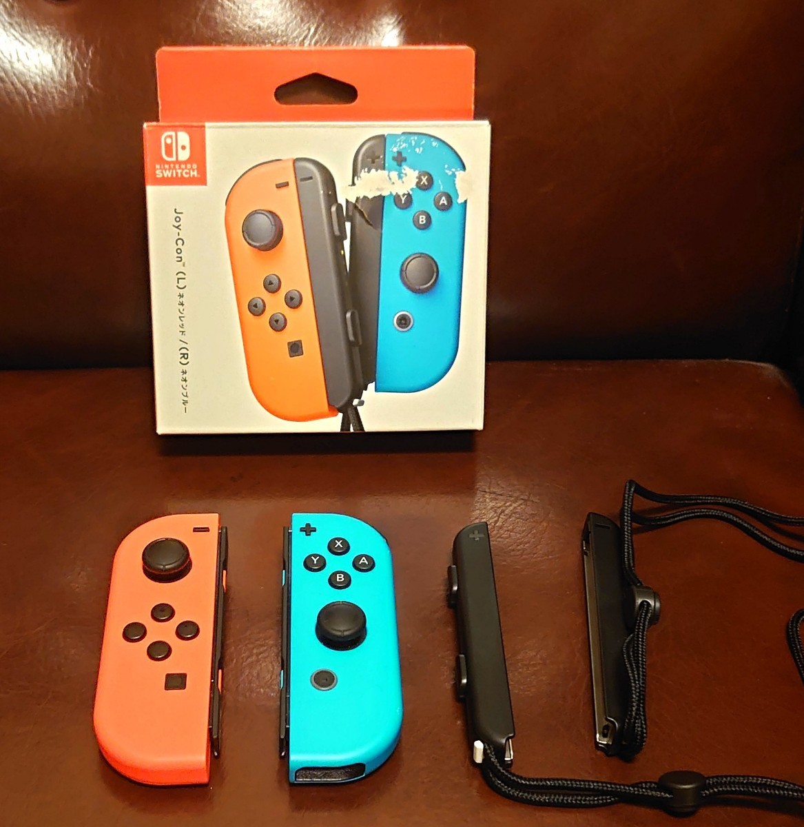 【当日発送】ジョイコン 【完動品】ネオンレッド ネオンブルー (Joy-Con Nintendo Switch)