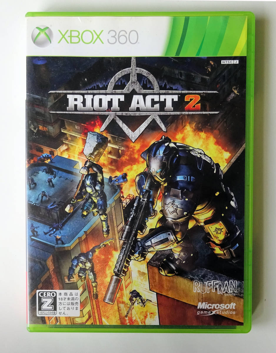 ライオットアクト2 CRACKDOWN II RIOT ACT 2 ★ XBOX 360 / XBOX ONE / SERIES X