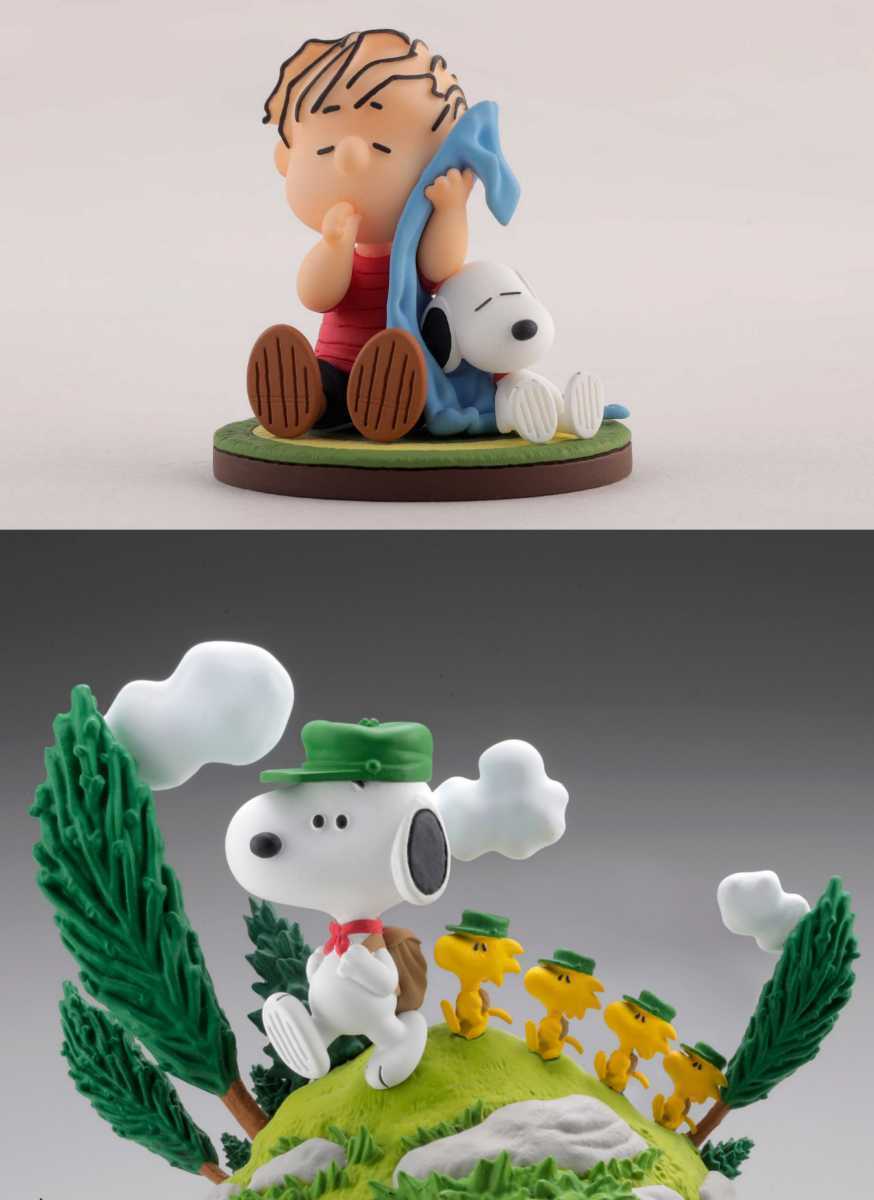 スヌーピー ミュージアム ガチャ PEANUTS フィギュア SNOOPY MUSEUM TOKYO ピーナッツ ヴィネットコレクション 2種セット