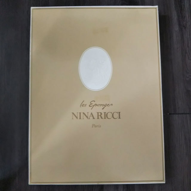 未使用 NINA RICCI バスタオル 綿100% オレンジ系 ニナリッチ スドウタオル_画像4