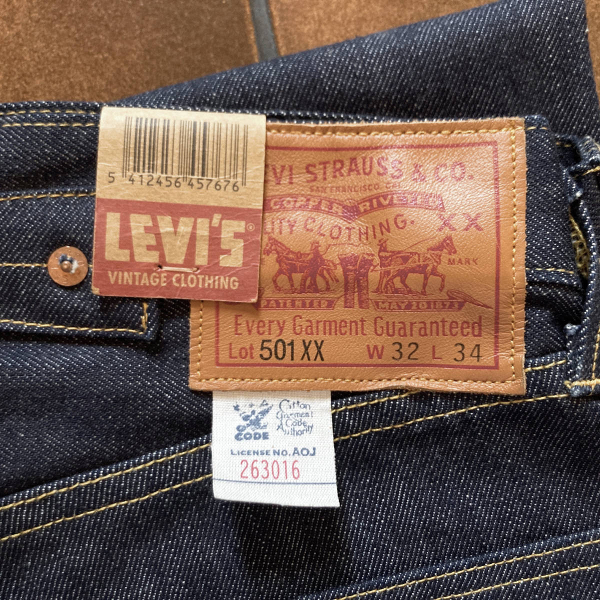 Levi´s 33501-0119 501XX USA製 ビンテージ-