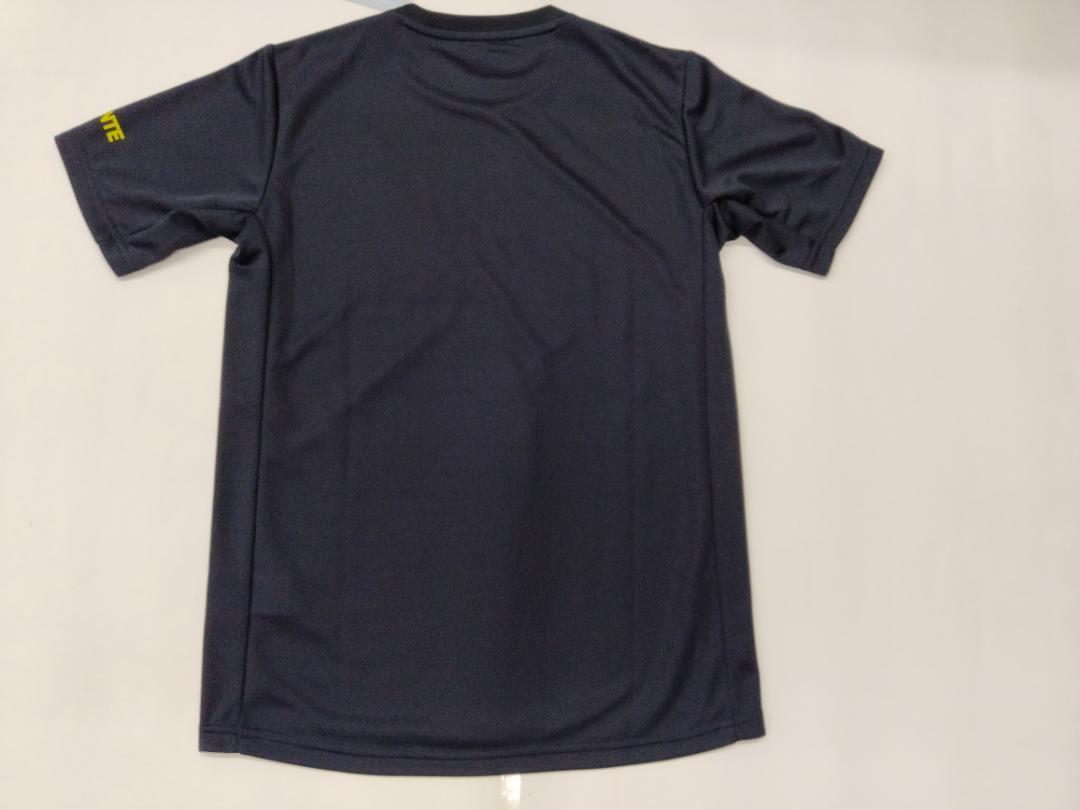  special price Descente 150cm short sleeves practice put on navy blue pra shirt T-shirt JR child Kids p Ractis shirt sport motion usually put on going to school going to school playing 