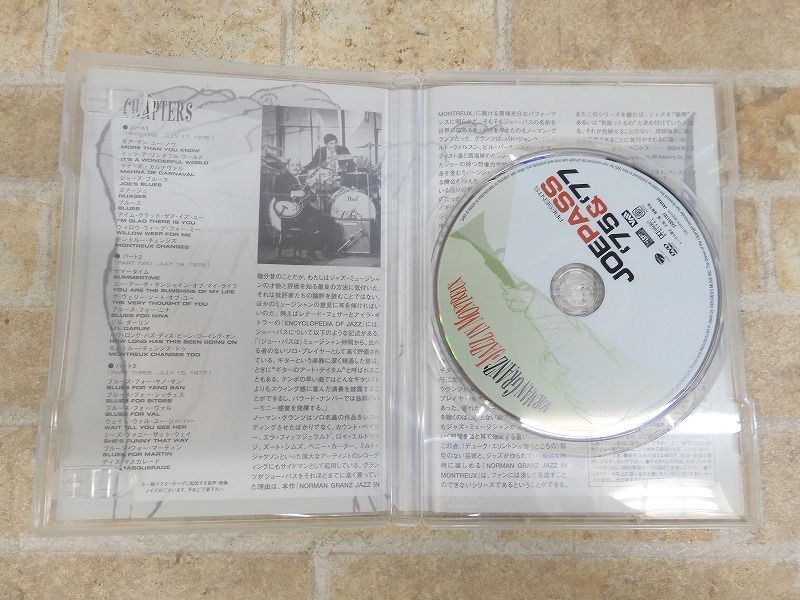ノーマン・グランツ・ジャズ・イン・モントルー ジョー・パス 75&77 DVD ◯【522y】_画像4