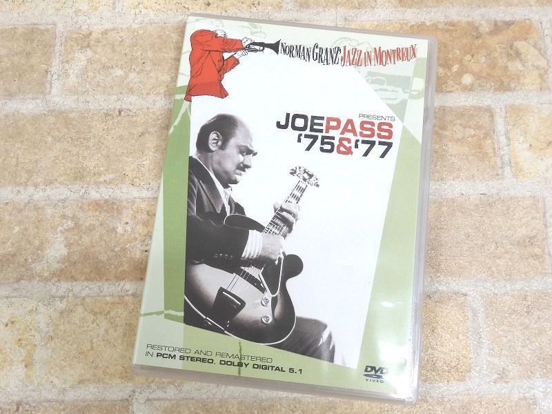 ノーマン・グランツ・ジャズ・イン・モントルー ジョー・パス 75&77 DVD ◯【522y】_画像1