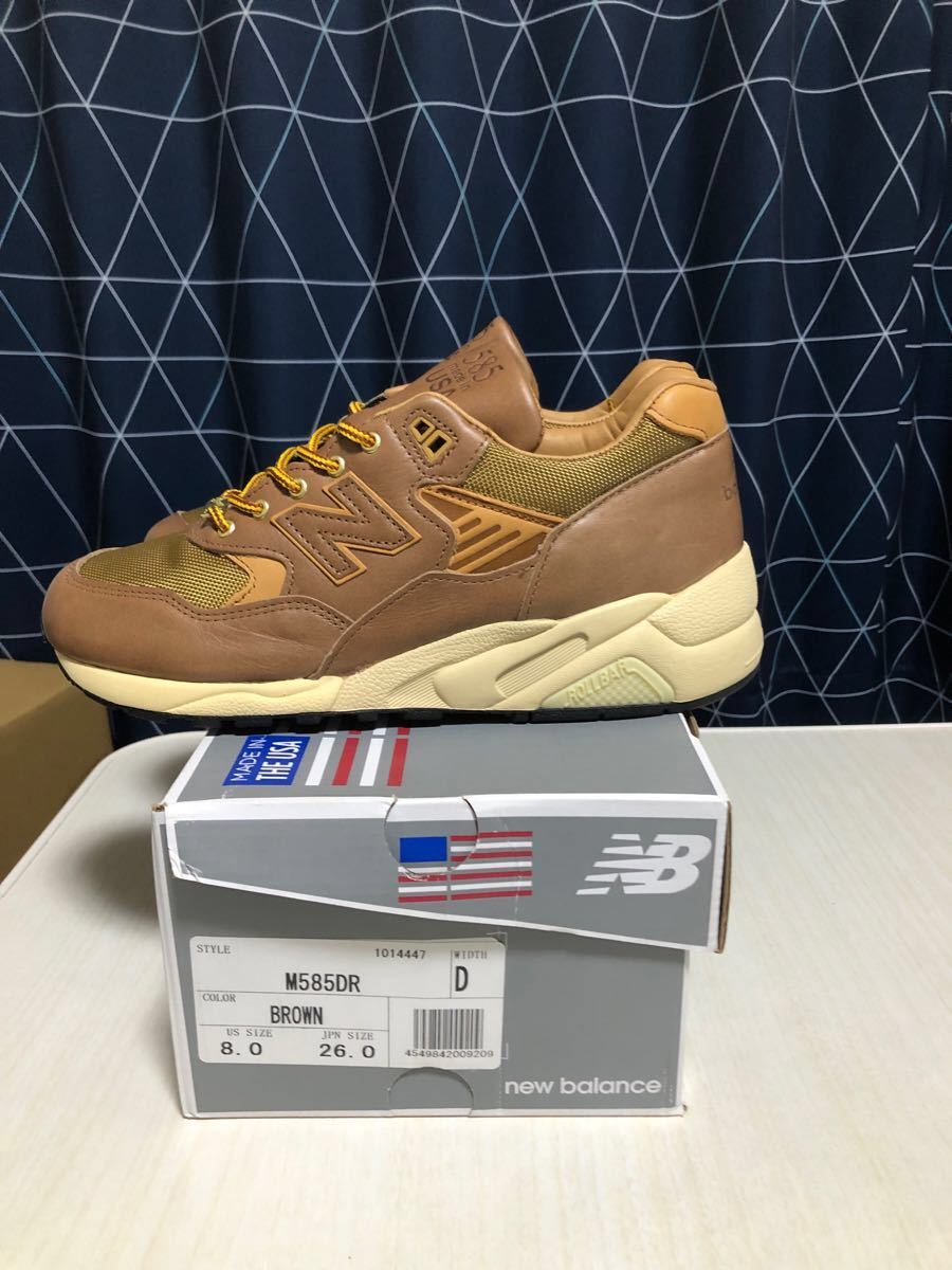 未使用 dannerダナー new balanceニューバランス コラボ M585DR 26.0cm タグ&ひも付き