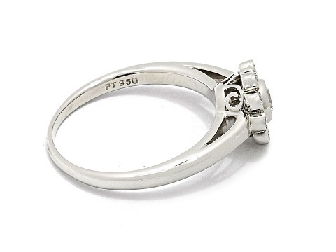 Tiffany＆Co. ティファニー Pt950 ダイヤモンド リング No.60862_画像2