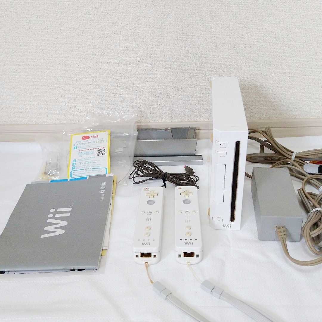 匿名送料込【中古】任天堂 Nintendo Wii本体 一式セット 起動確認済 